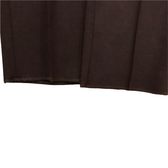 Valentino Miss V Gruppo GFT wool blend brown dress pants size 40/6 Tapered - Picture 13 of 15